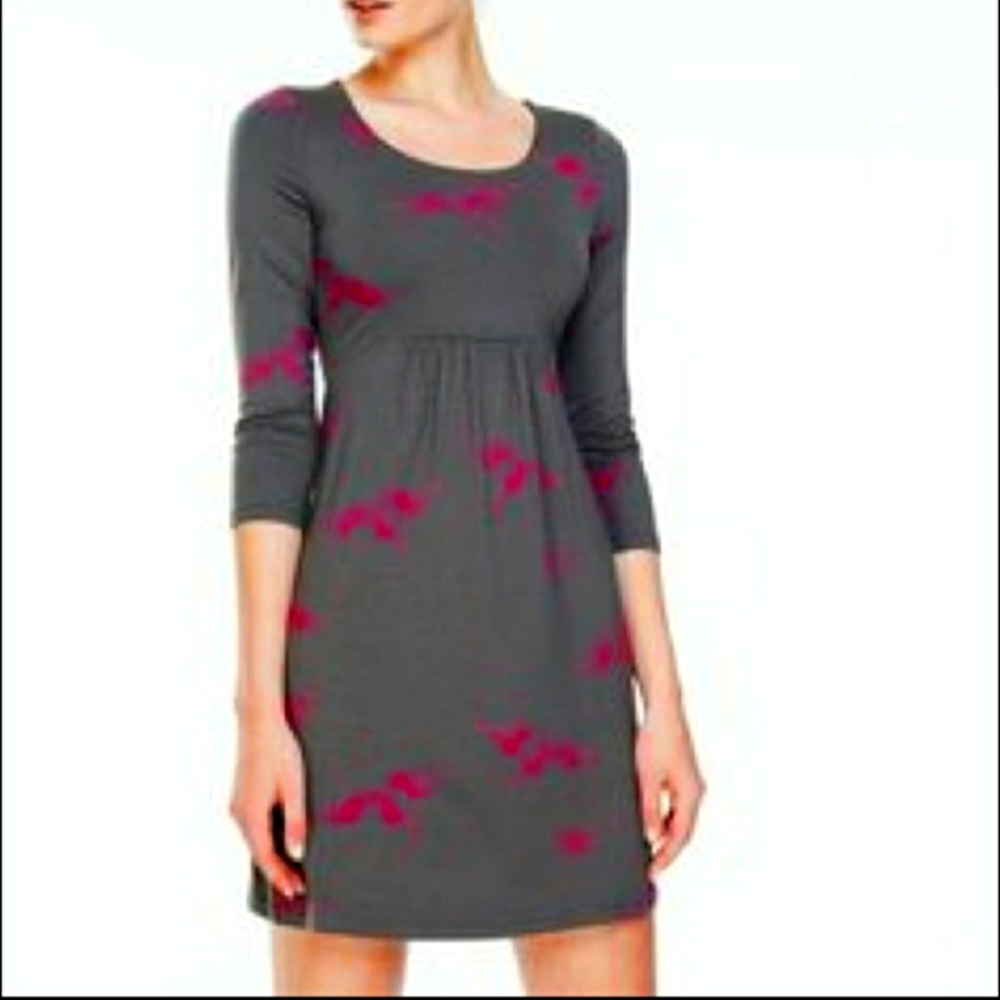 Boden Must Have Tunic / Dress - Bird Print 4P EUC
